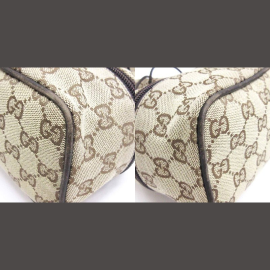 GUCCI - グッチ GGキャンバス 巾着 ポーチ ミニハンドバッグ GUCCI - グッチ GGキャンバス 巾着 ポーチ ミニハンドバッグ