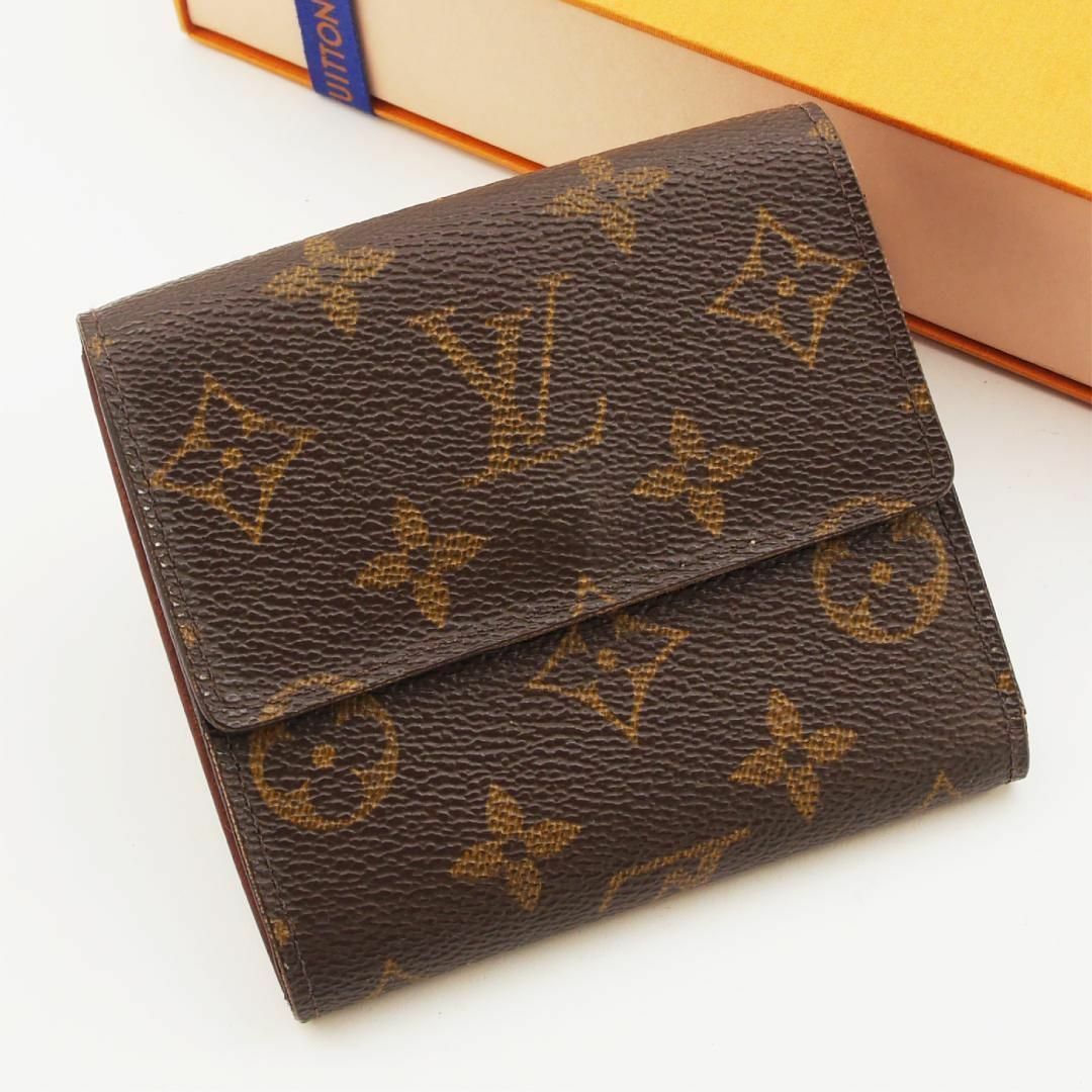 LOUIS VUITTON - 極美品✨ ルイヴィトン モノグラム Wホック LOUIS VUITTON - 極美品✨ ルイヴィトン モノグラム Wホック