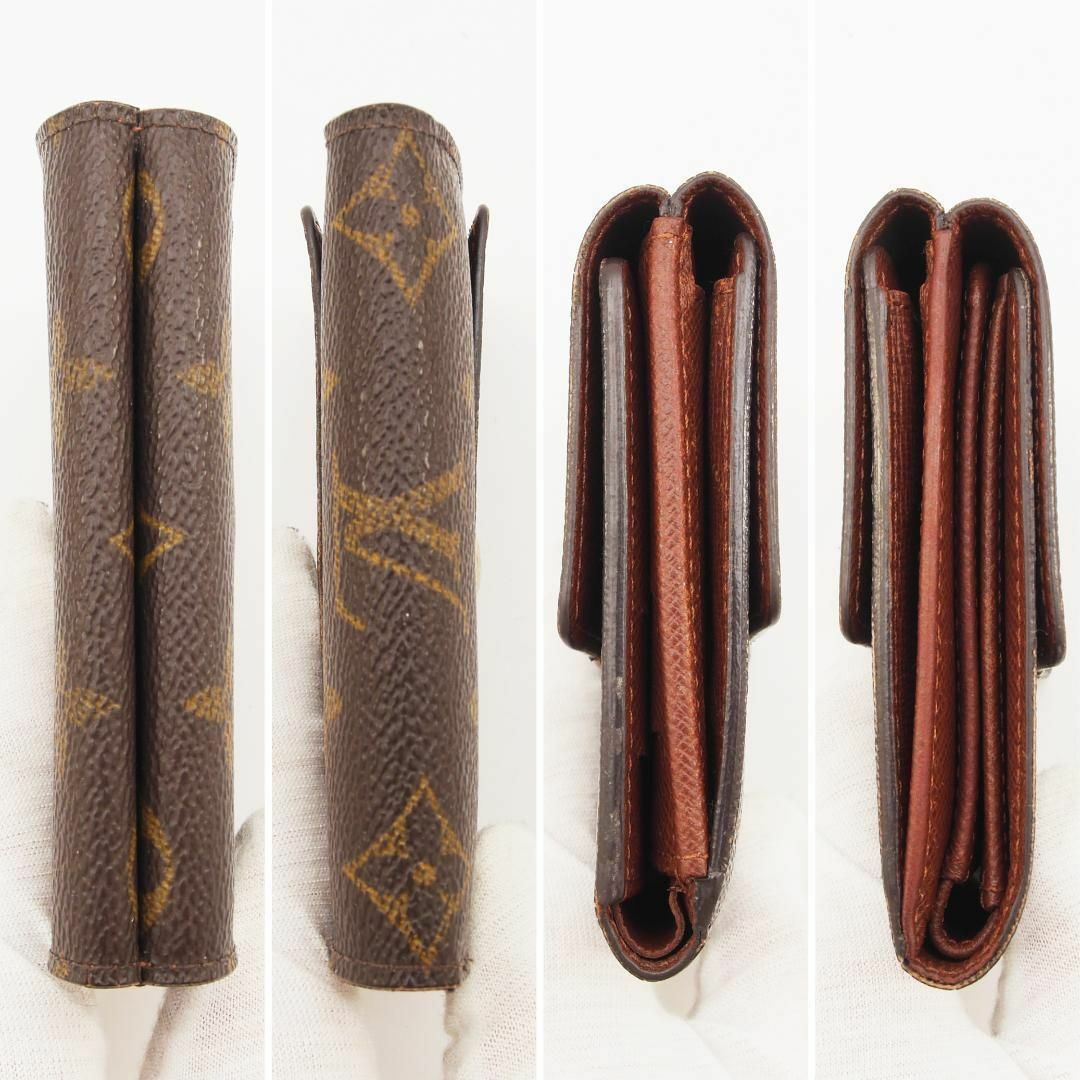 LOUIS VUITTON - 極美品✨ ルイヴィトン モノグラム Wホック LOUIS VUITTON - 極美品✨ ルイヴィトン モノグラム Wホック