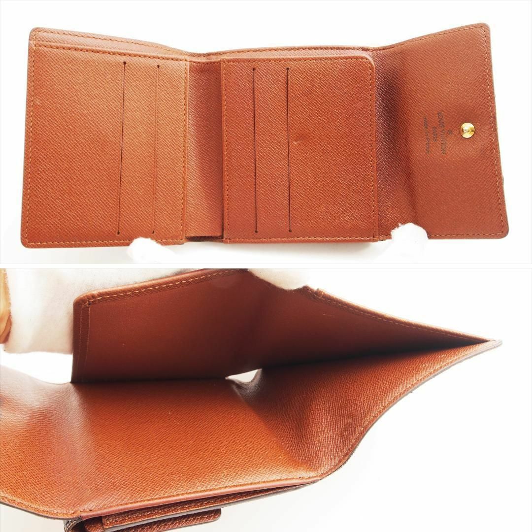 LOUIS VUITTON - 極美品✨ ルイヴィトン モノグラム Wホック LOUIS VUITTON - 極美品✨ ルイヴィトン モノグラム Wホック