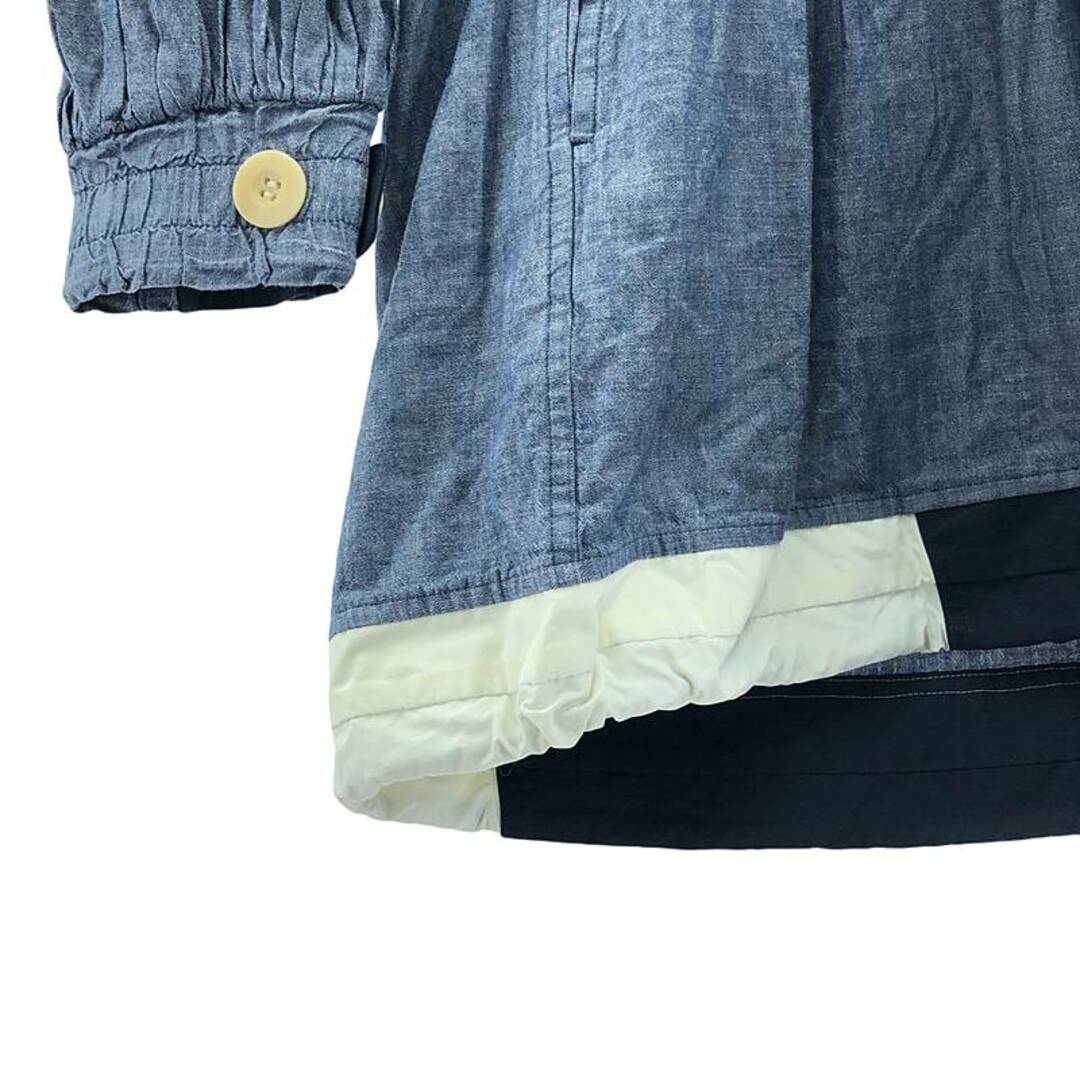 sacai - sacai / サカイ | デニム 切替 カットオフ シャツ sacai - sacai / サカイ | デニム 切替 カットオフ シャツ