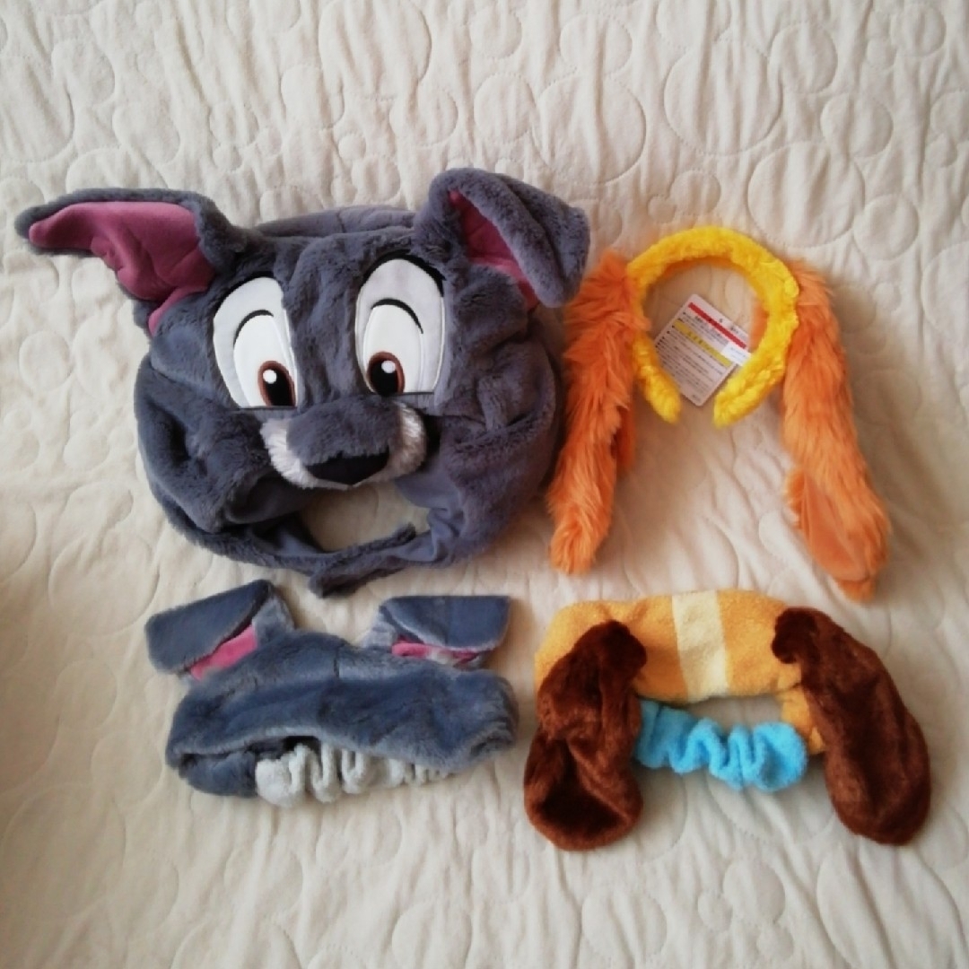 Disney(ディズニー)のTDR わんわん物語 トランプ&レディグッズセット エンタメ/ホビーのおもちゃ/ぬいぐるみ(キャラクターグッズ)の商品写真