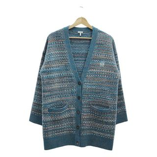 LOEWE - LOEWE ロエベ アナグラム刺繍 ニットカーディガン LOEWE - LOEWE ロエベ アナグラム刺繍 ニットカーディガン