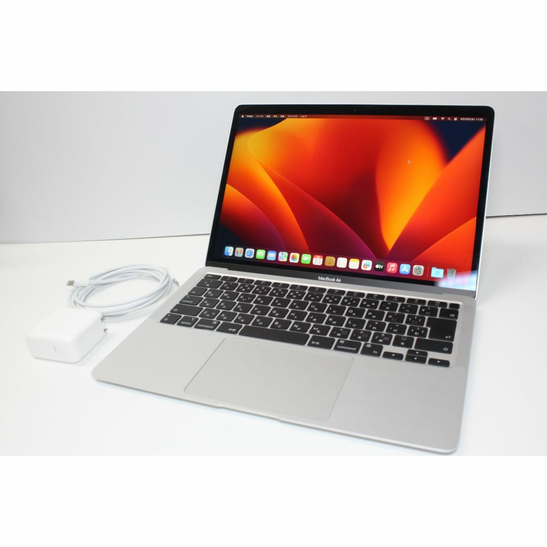 Apple - MacBook Air（M1,2020）256GB/8GB〈MGN93J/A〉⑥
