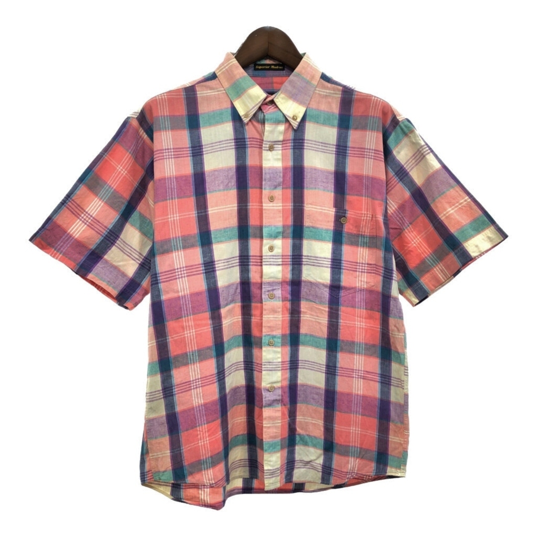 正規代理店 Eddie Bauer 半袖シャツ エディーバウアー Bauer Eddie 90年代 - 男性用