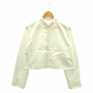 MUSE de Deuxieme Classe / ミューズドゥーズィーエムクラス | 2023SS | Cropped BD シャツ | ホワイト | レディース(シャツ/ブラウス(長袖/七分))