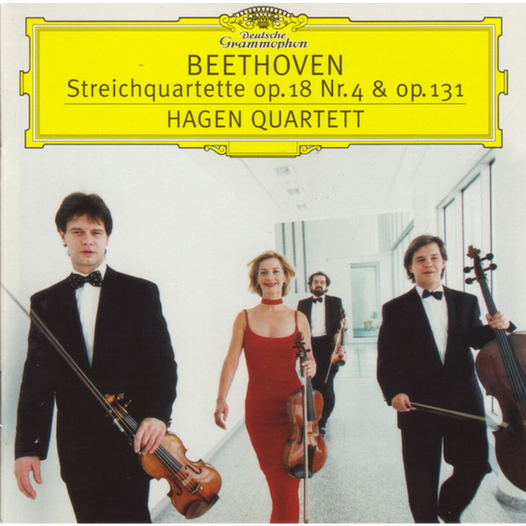 欧CD Hagen Quartet Beethoven;Quartets Op.18 No.4 4596112 Deutsche Grammophon /00110 エンタメ/ホビーのCD(クラシック)の商品写真