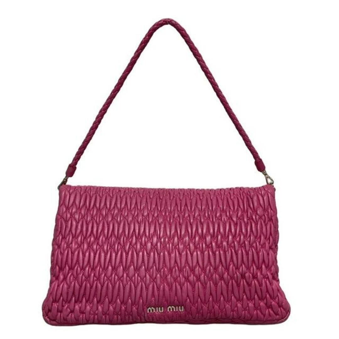 MIU MIU - miumiu(ミュウミュウ) ショルダーバッグ マテラッセ MIU MIU - miumiu(ミュウミュウ) ショルダーバッグ マテラッセ