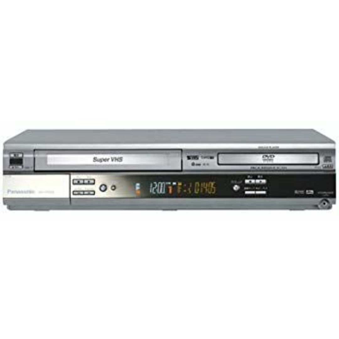 パナソニック DVDプレーヤー VHSビデオ一体型 NV-VP50S cm3dmju スマホ/家電/カメラのテレビ/映像機器(ブルーレイプレイヤー)の商品写真