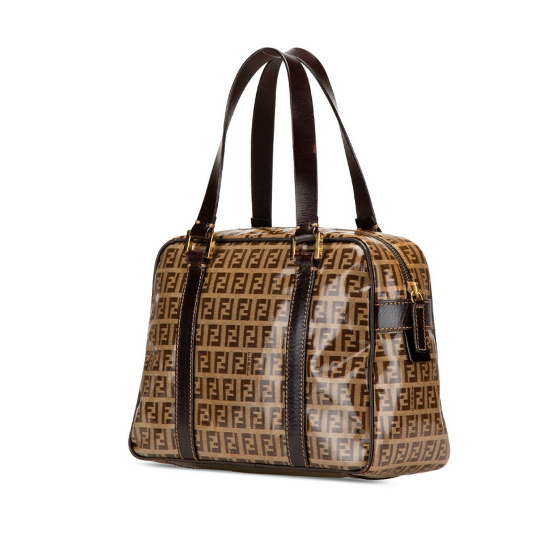 FENDI - フェンディ ズッキーノ ハンドバッグ 16427 エナメル FENDI - フェンディ ズッキーノ ハンドバッグ 16427 エナメル