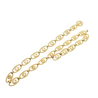 CHANEL - シャネル ヴィンテージ ココマーク チェーンベルト CHANEL - シャネル ヴィンテージ ココマーク チェーンベルト