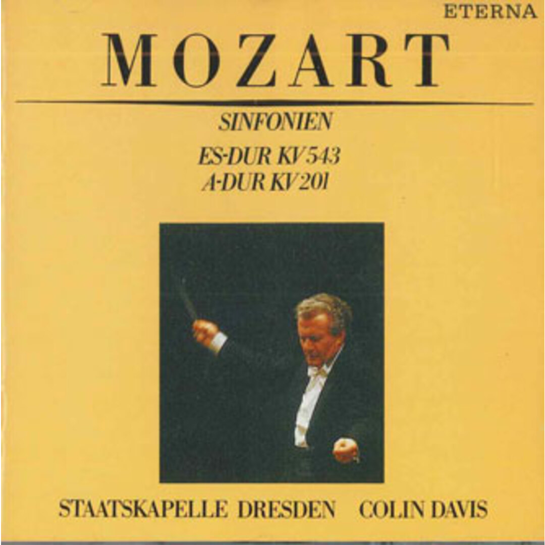 独CD Colin DAVIS Mozart Sinfonie Es-dur Kv 543 Sinfonie A-dur Kv 201 DS329248 GETERN /00110 エンタメ/ホビーのCD(クラシック)の商品写真