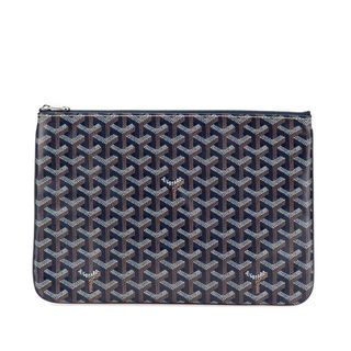 GOYARD - 【未使用級】GOYARD クラッチバッグ 総柄 ロゴ GOYARD - 【未使用級】GOYARD クラッチバッグ 総柄 ロゴ