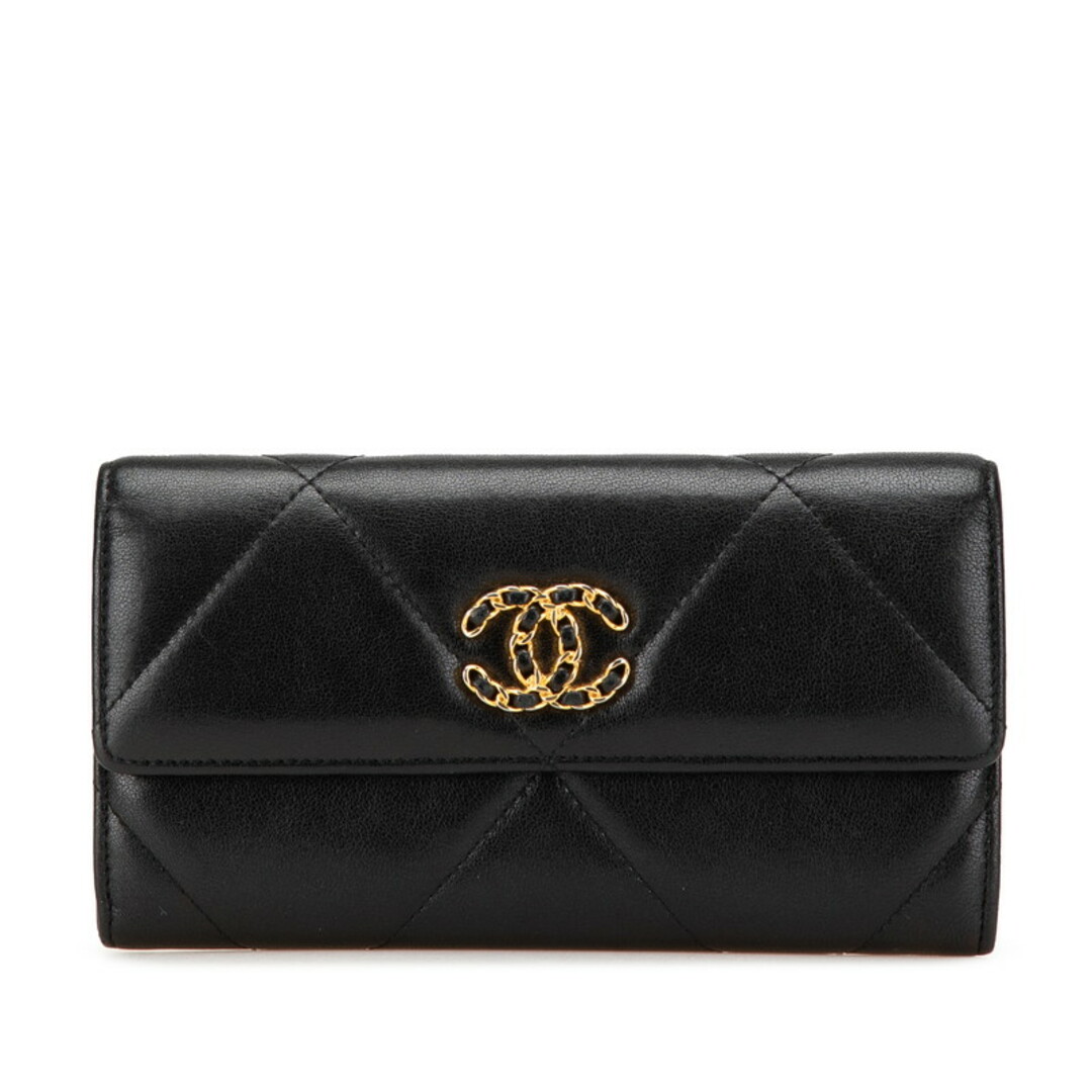 CHANEL - シャネル シャネル19 ココマーク チェーン 長財布 CHANEL - シャネル シャネル19 ココマーク チェーン 長財布