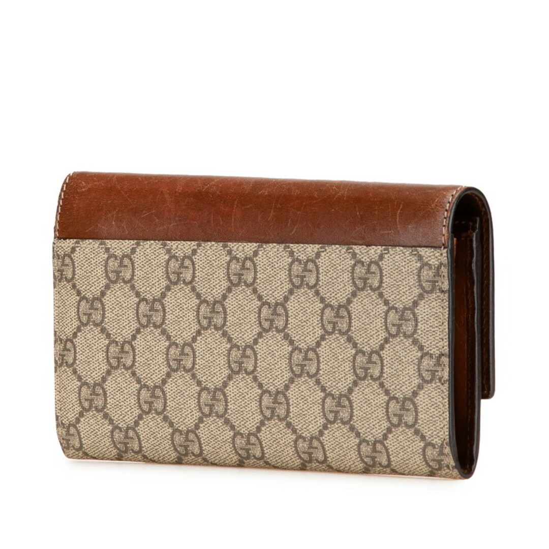GUCCI - グッチ GGスプリーム 長財布 410100 PVC レディース GUCCI - グッチ GGスプリーム 長財布 410100 PVC レディース