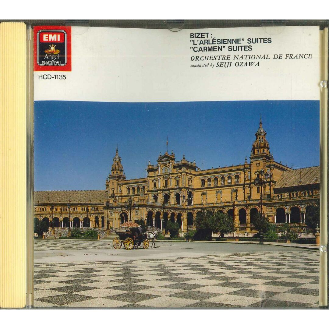 CD 小澤征爾 ビゼー 「カルメン」 / 「アルルの女」組曲 HCD1135 EMI /00110 エンタメ/ホビーのCD(クラシック)の商品写真