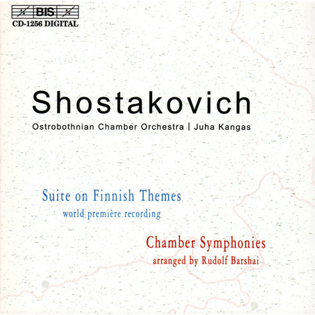 スカンジナビアCD Dmitry Shostakovich, Juha Kangas; Ostrobothnian Chamber Orchestra Shostakovich: Suite on Finnish Themes, Chamber Symphon エンタメ/ホビーのCD(クラシック)の商品写真