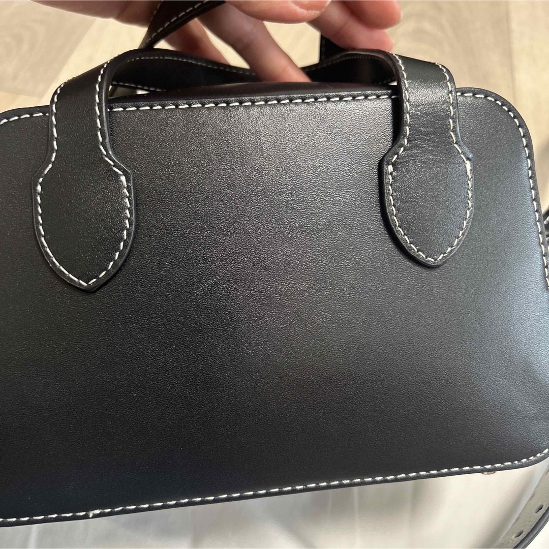 ohga ミニボストンバッグ ブラック ストラップセットの通販 by ohga ミニボストンバッグ ブラック ストラップセットの通販 by