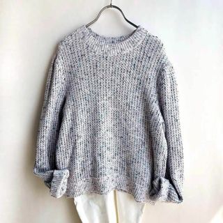 良品 PICONE ピッコーネ ビーズ 長袖 ニット セーター P118953 良品 PICONE ピッコーネ ビーズ 長袖 ニット セーター P118953