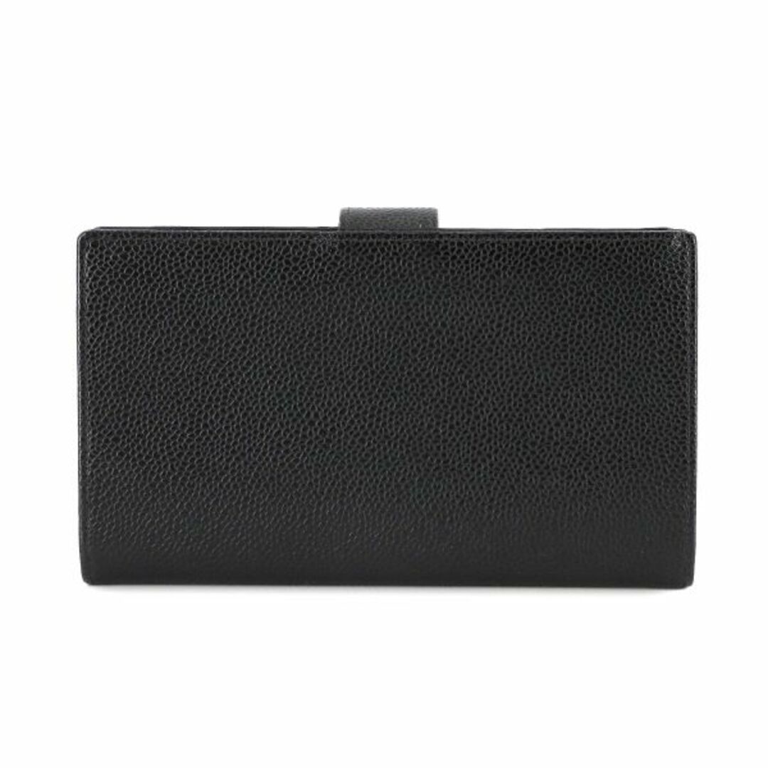 CHANEL - シャネル CHANEL キャビアスキン 二つ折り 長財布 CHANEL - シャネル CHANEL キャビアスキン 二つ折り 長財布
