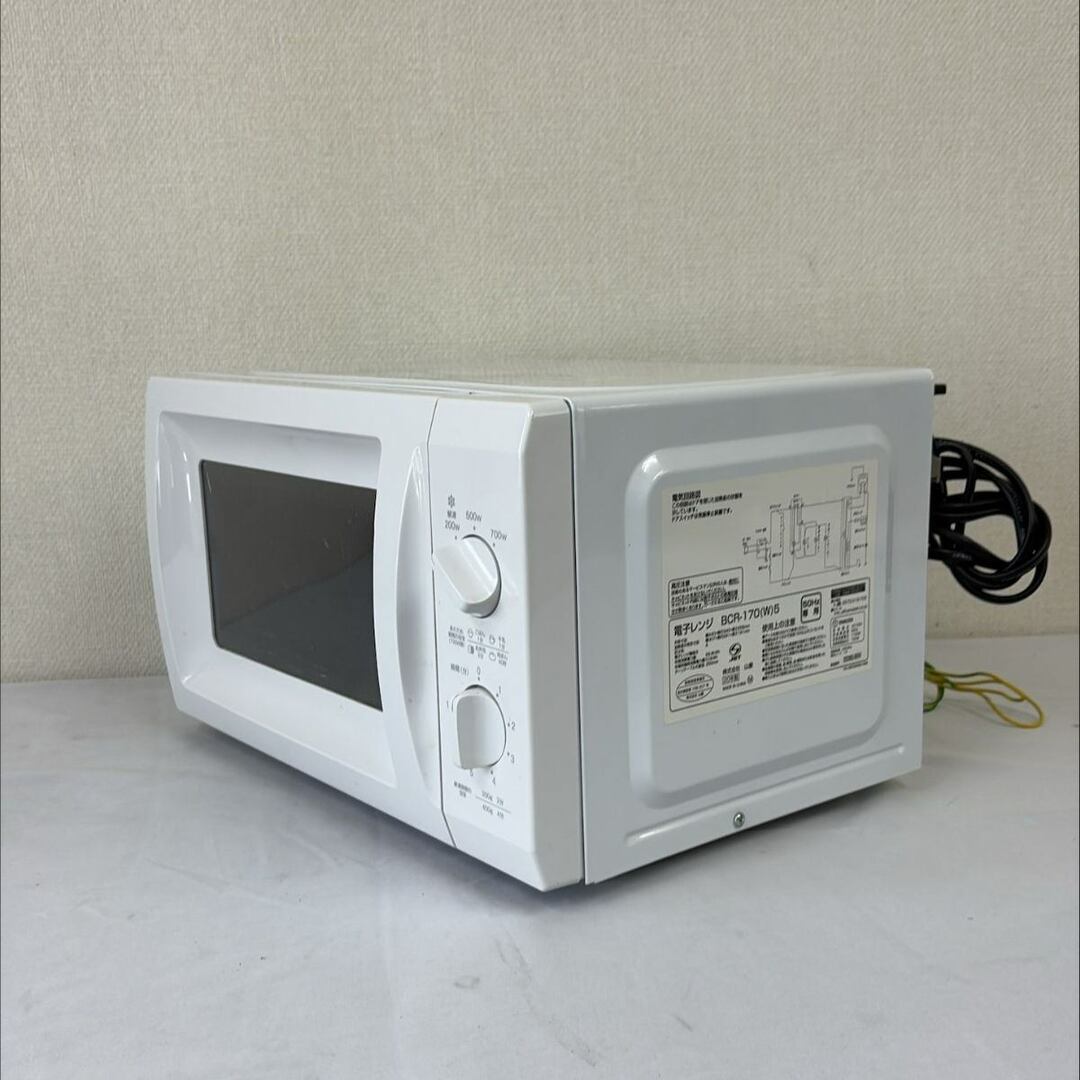 山善 - 【中古】 山善 ヤマゼン 電子レンジ BCR170-W5 ホワイト 山善 - 【中古】 山善 ヤマゼン 電子レンジ BCR170-W5 ホワイト