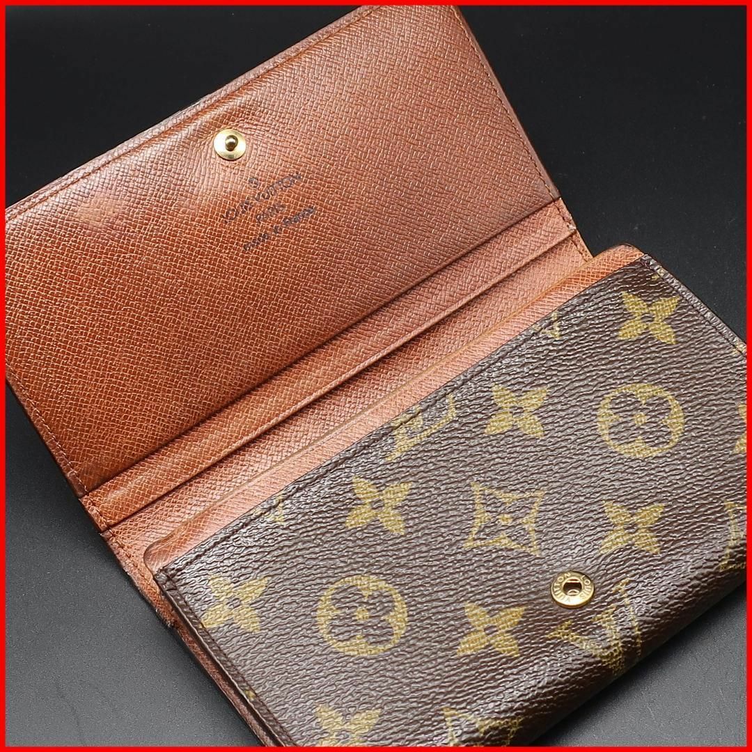 LOUIS VUITTON - 【訳あり】正規品 ヴィトン 財布 モノグラム LOUIS VUITTON - 【訳あり】正規品 ヴィトン 財布 モノグラム