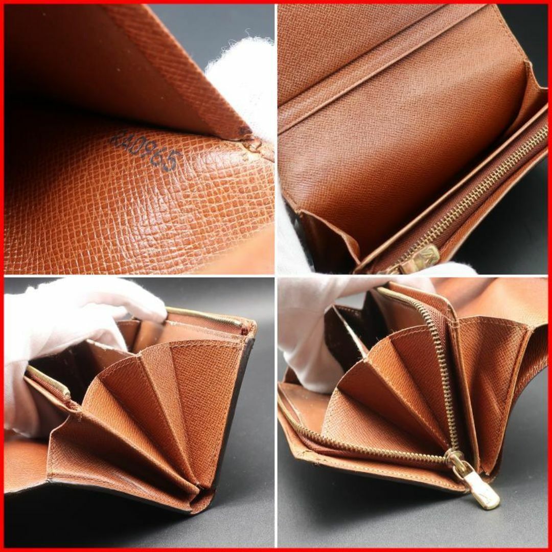 LOUIS VUITTON - 【訳あり】正規品 ヴィトン 財布 モノグラム LOUIS VUITTON - 【訳あり】正規品 ヴィトン 財布 モノグラム