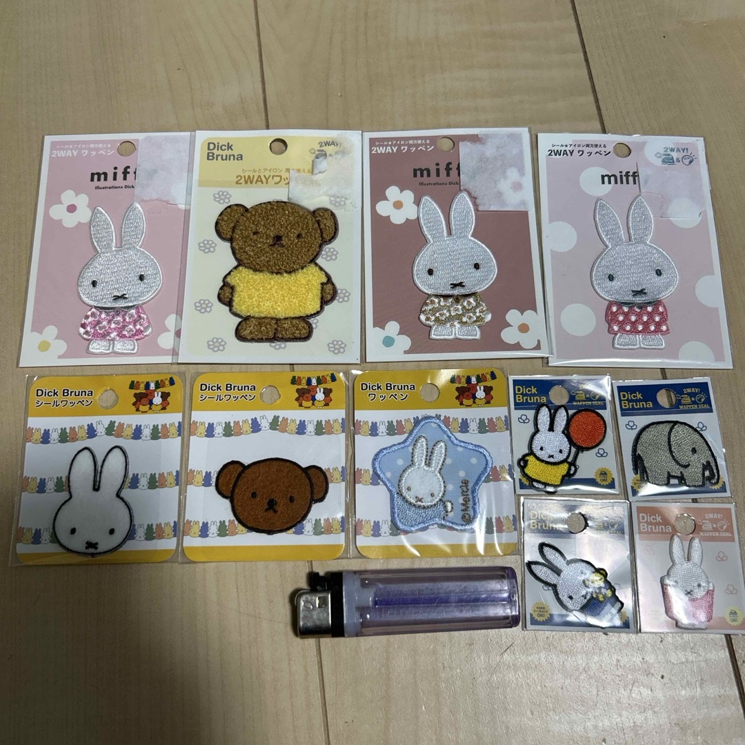 miffy(ミッフィー)のミッフィーワッペンセット ハンドメイドのキッズ/ベビー(その他)の商品写真