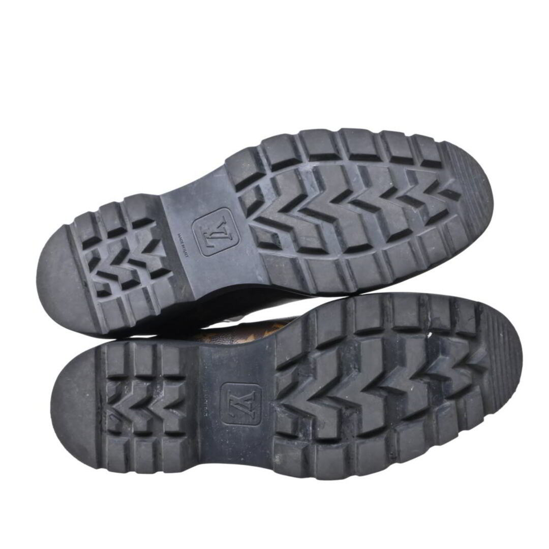 LOUIS VUITTON - LOUIS VUITTON モノグラム レザー サイドゴア LOUIS VUITTON - LOUIS VUITTON モノグラム レザー サイドゴア