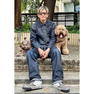 NEVERSEEZ wide leg straight denim(Sサイズ)の通販|ラクマ NEVERSEEZ wide leg straight denim(Sサイズ)の通販|ラクマ