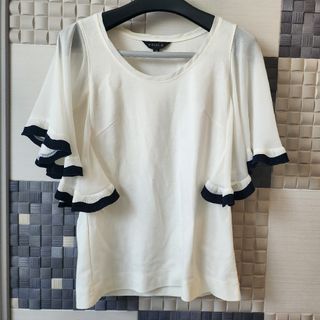 EPOCA - EPOCA エポカ 半袖 サマーニット 刺繍 プルオーバー