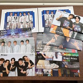 キンプリ写真2枚　会報誌18から29まで(アイドルグッズ)