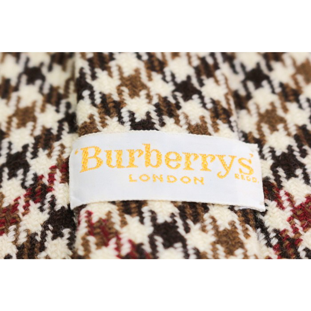 BURBERRY - バーバリーズ ブランド ネクタイ チェック柄 格子柄 BURBERRY - バーバリーズ ブランド ネクタイ チェック柄 格子柄