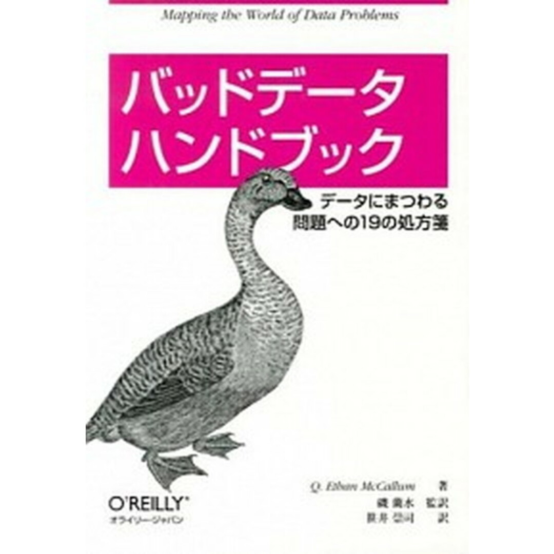 バッドデ-タハンドブック デ-タにまつわる問題への19の処方箋 /オライリ-・ジャパン/Q.イ-サン・マッカラム(単行本(ソフトカバー)) エンタメ/ホビーの本(コンピュータ/IT)の商品写真
