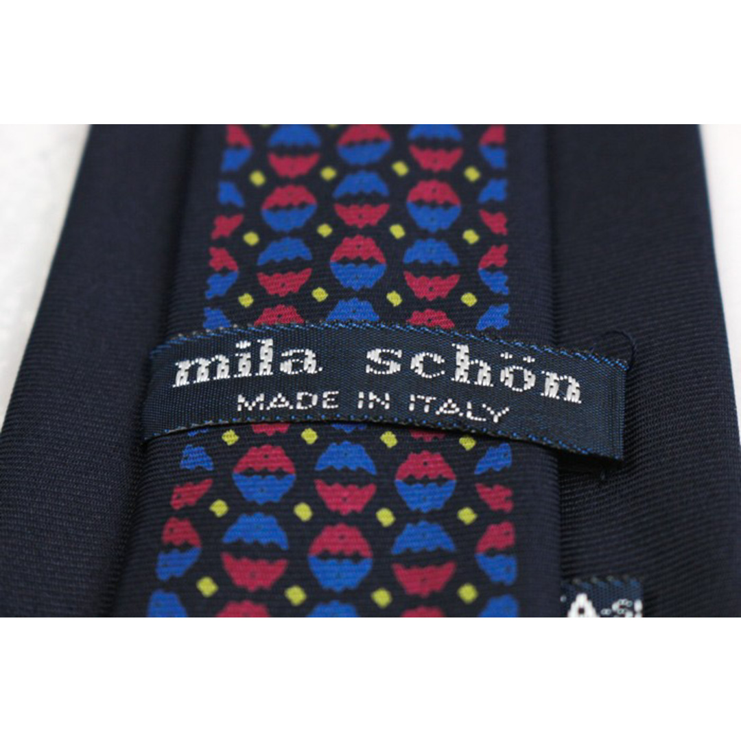 mila schon - ミラショーン ブランド ネクタイ シルク 小紋柄 総 mila schon - ミラショーン ブランド ネクタイ シルク 小紋柄 総