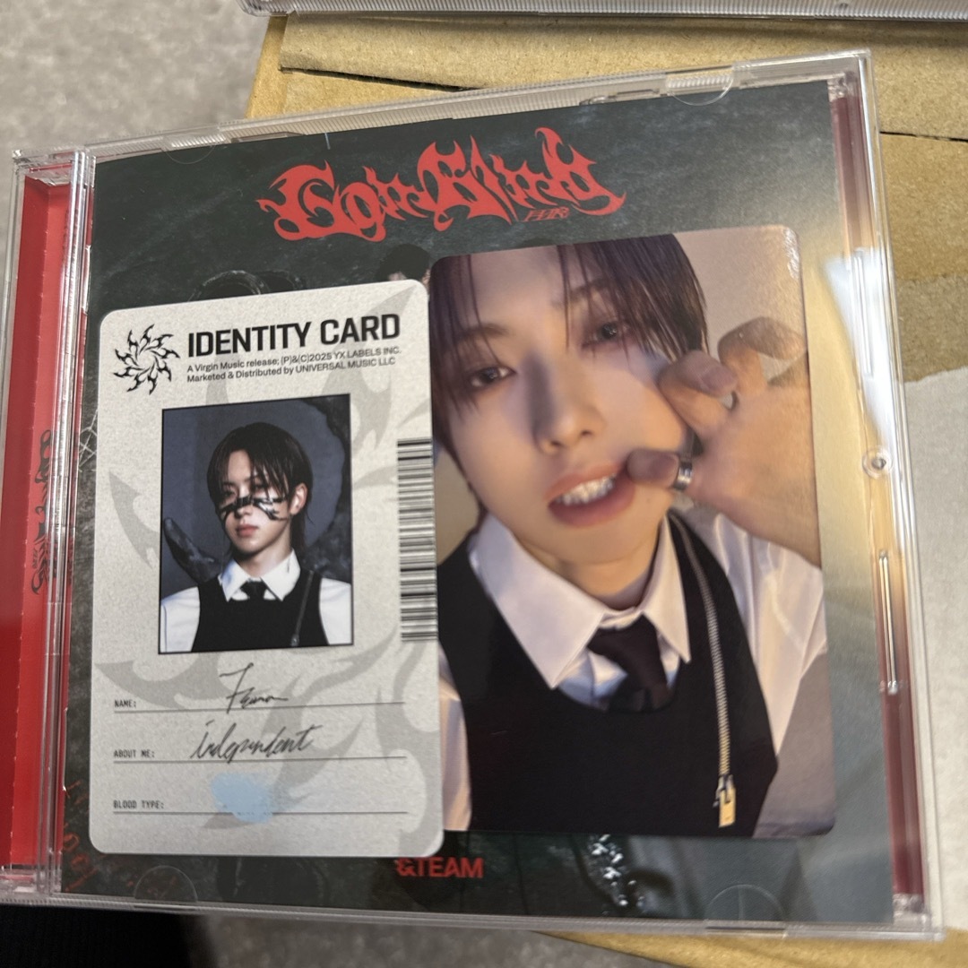 Go in Blind (月狼)IDENTITYCARD FUMA エンタメ/ホビーのCD(ポップス/ロック(邦楽))の商品写真