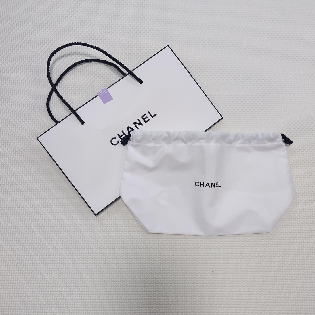 CHANEL - シャネル 未使用ポーチ 巾着 ショッパー 紙袋の通販 by CHANEL - シャネル 未使用ポーチ 巾着 ショッパー 紙袋の通販 by