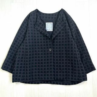 BEARDSLEY - ビアズリー 洗える ニット コート グレー Fサイズ BEARDSLEY - ビアズリー 洗える ニット コート グレー Fサイズ