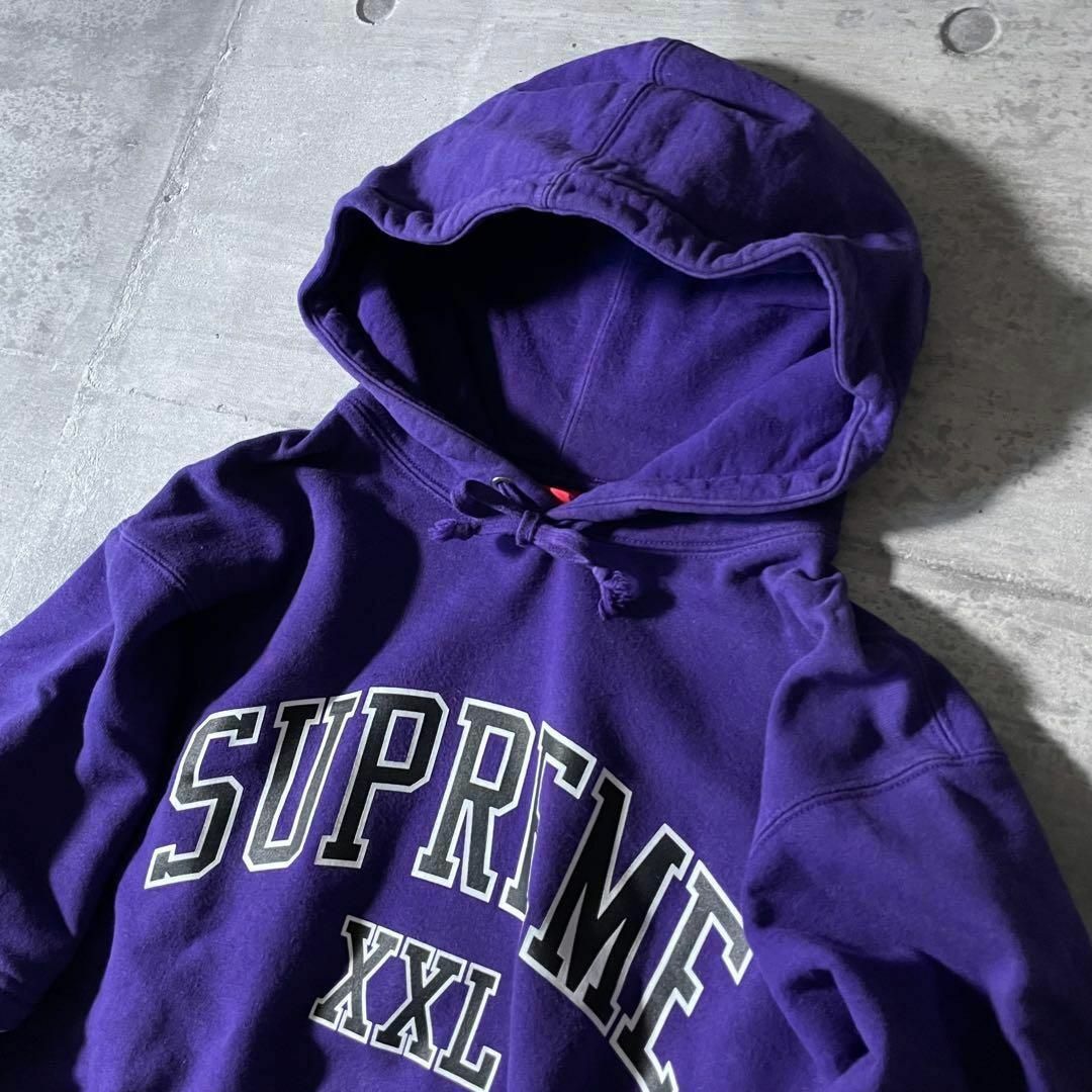 Supreme - 20ss SUPREME パーカー アーチロゴ 重ね着風 Supreme - 20ss SUPREME パーカー アーチロゴ 重ね着風