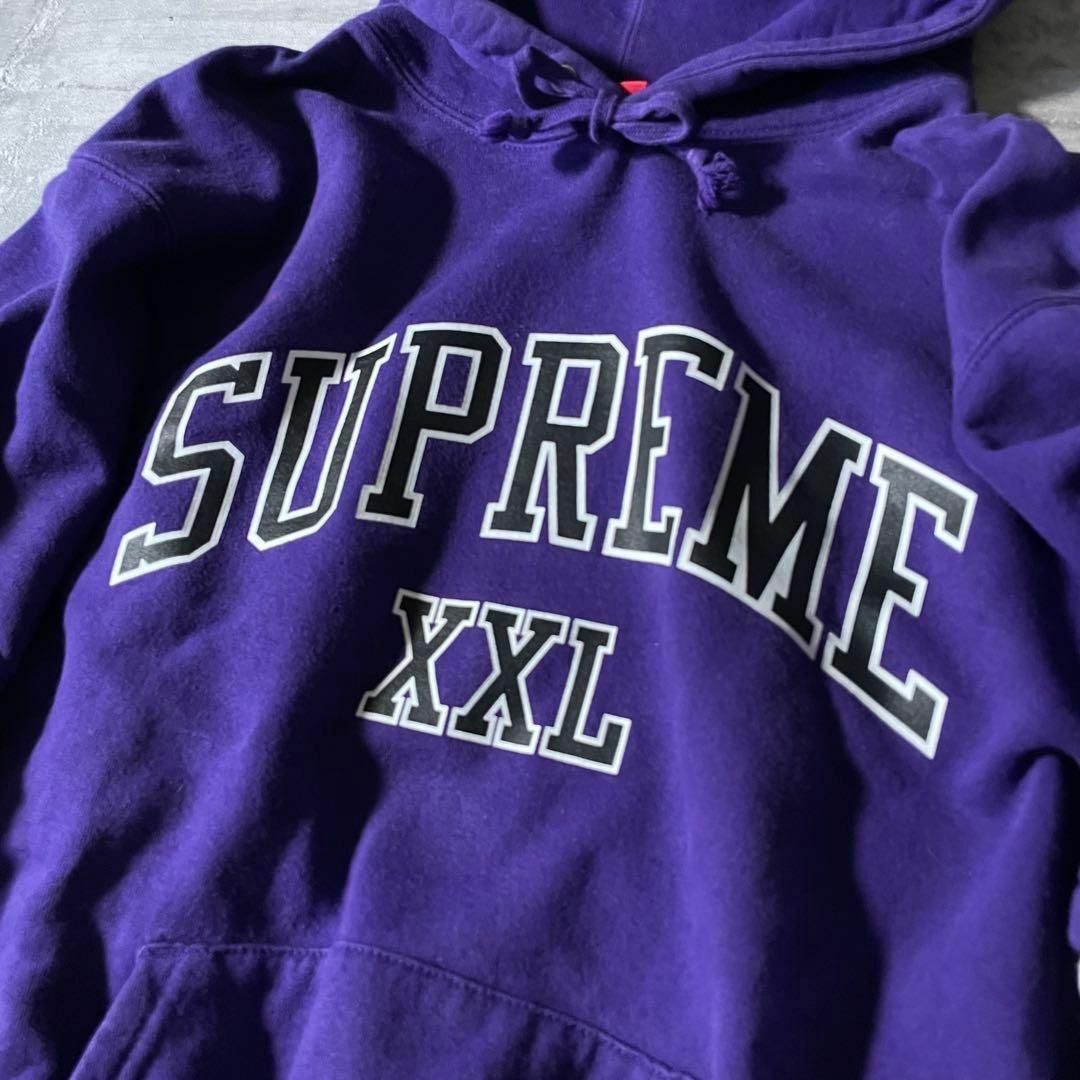 Supreme - 20ss SUPREME パーカー アーチロゴ 重ね着風 Supreme - 20ss SUPREME パーカー アーチロゴ 重ね着風