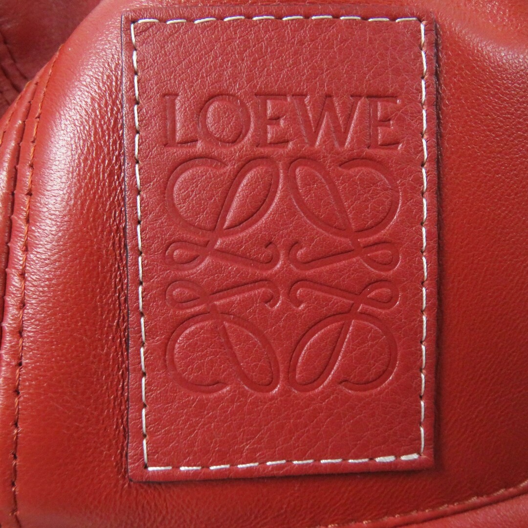 LOEWE - 極美品◎LOEWE ロエベ 子羊革 アナグラムパッチ付き LOEWE - 極美品◎LOEWE ロエベ 子羊革 アナグラムパッチ付き