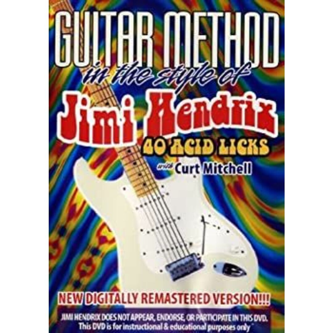 その他 Guitar Method: Jimi Hendrix - 40 Acid Licks [DVD]