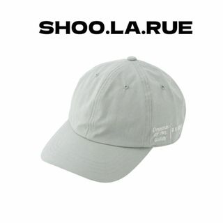 シューラルー　帽子　サイド刺繍入りCAP　オールシーズン　ライトグリーン(キャップ)