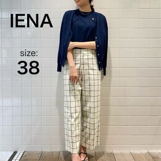 IENA - 極美品 IENA*ドットジャガードタックスカート◇の通販 IENA - 極美品 IENA*ドットジャガードタックスカート◇の通販