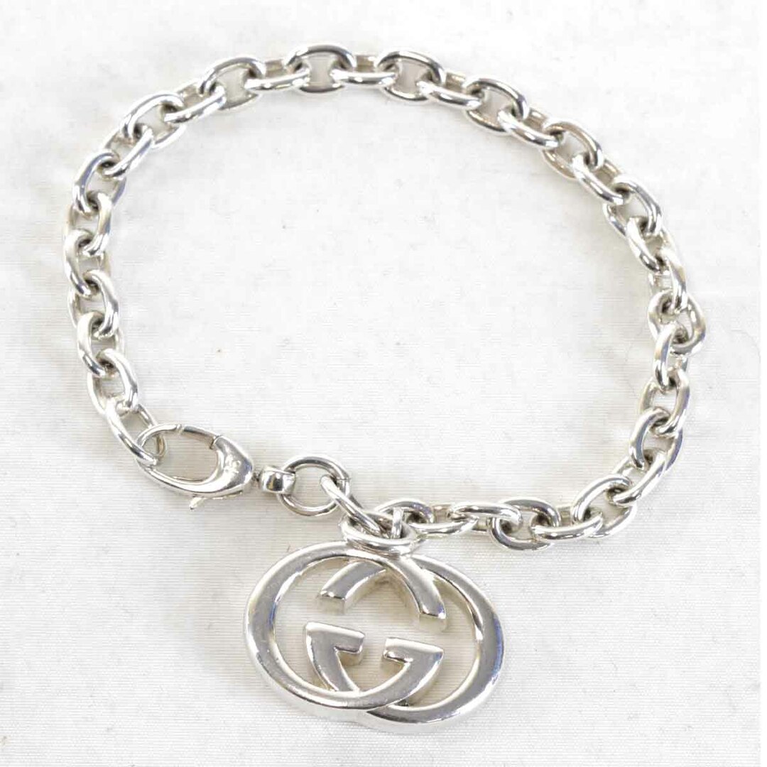 人気ブラドン GUCCI インターロッキングG グッチ GUCCI 美品『USED』 - ブレスレット
