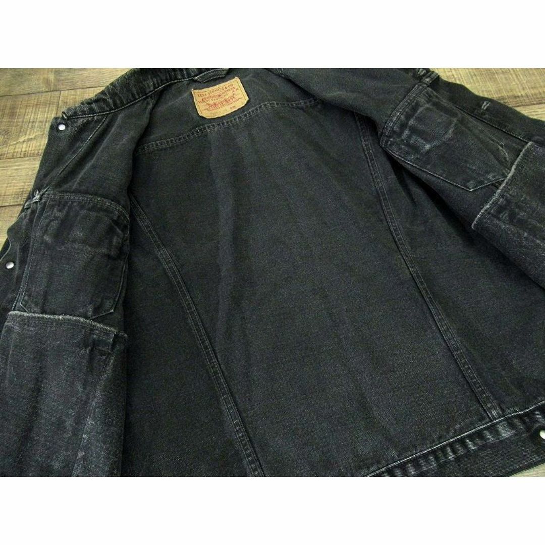Levi's - 93年製 ユーロ リーバイス 70503 08 先染めブラック Levi's - 93年製 ユーロ リーバイス 70503 08 先染めブラック