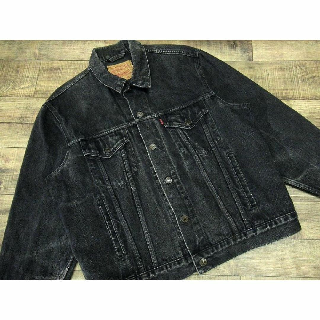 Levi's - 93年製 ユーロ リーバイス 70503 08 先染めブラック Levi's - 93年製 ユーロ リーバイス 70503 08 先染めブラック