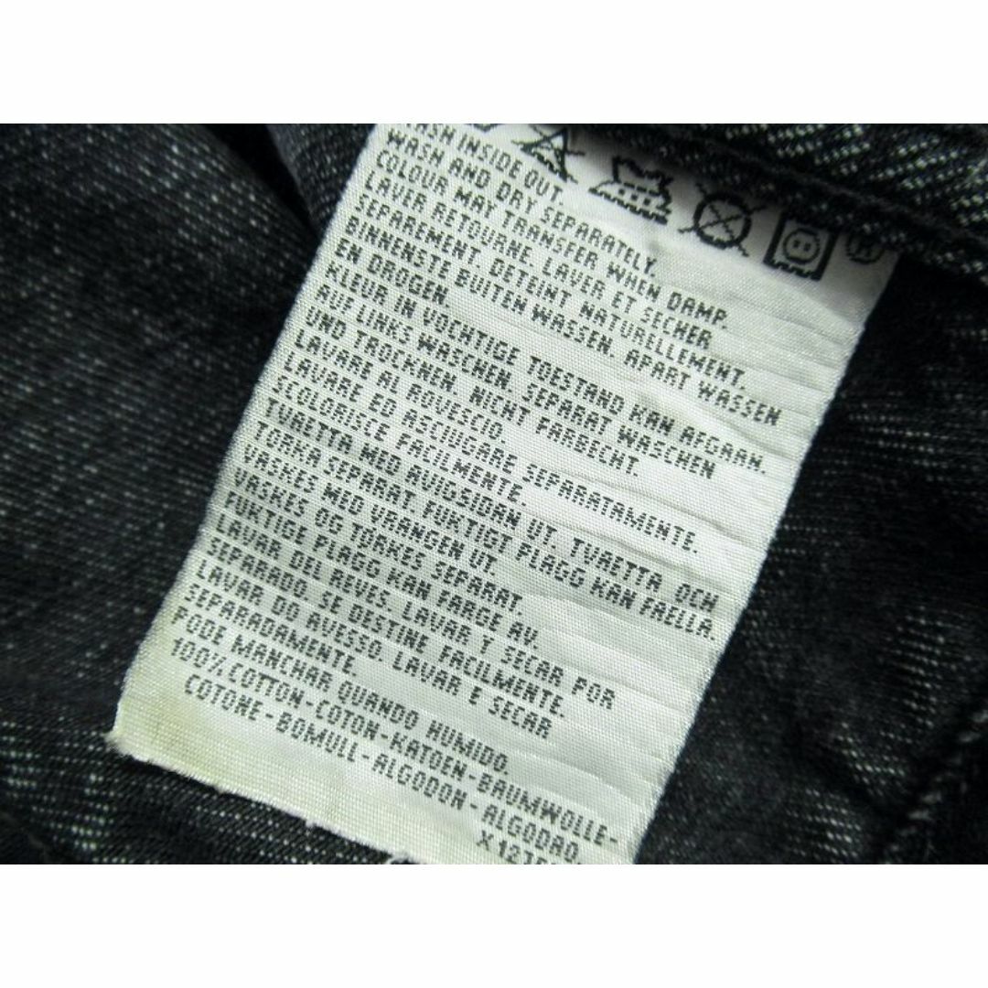 Levi's - 93年製 ユーロ リーバイス 70503 08 先染めブラック Levi's - 93年製 ユーロ リーバイス 70503 08 先染めブラック