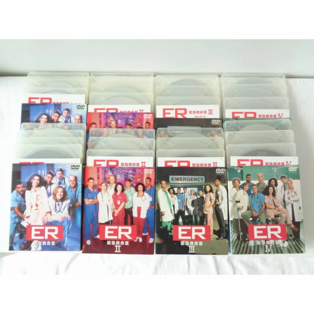 海外ドラマDVD ER 緊急救命室 シーズン1~8 WEST&EAST セット の 海外ドラマDVD ER 緊急救命室 シーズン1~8 WEST&EAST セット の