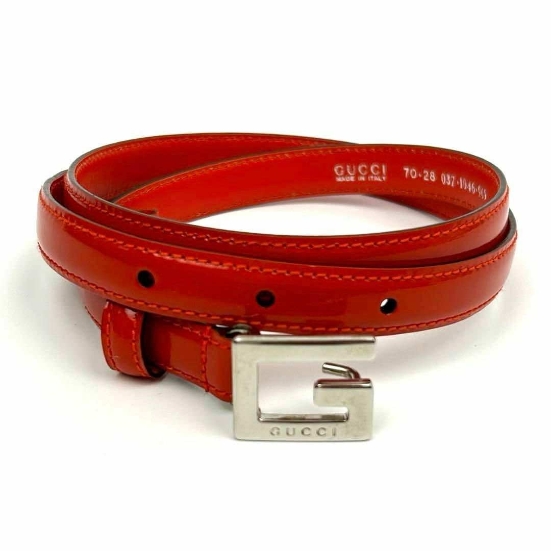 GUCCI - GUCCI グッチ ベルト エナメル Gロゴの通販 by YUKI即 GUCCI - GUCCI グッチ ベルト エナメル Gロゴの通販 by YUKI即